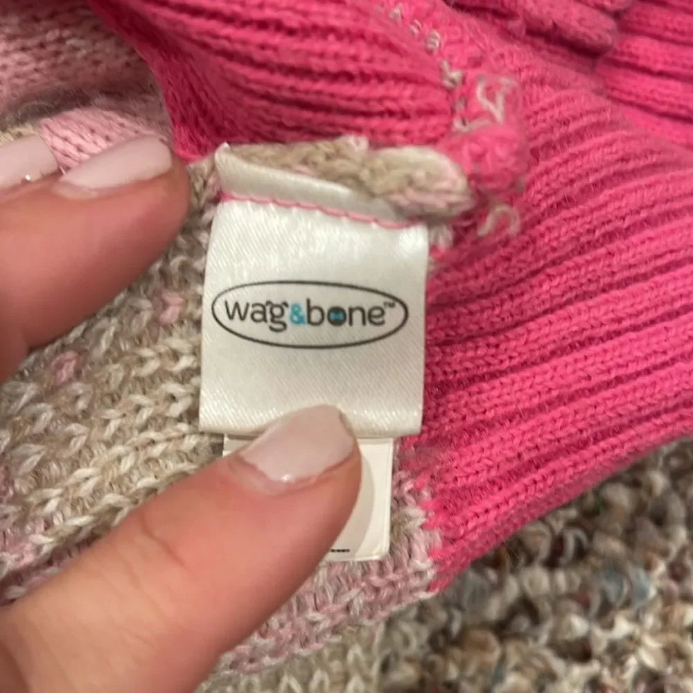 Pink Argyle Pet Sweater by Wag&Bone